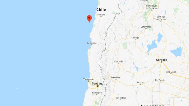 Ισχυρός σεισμός 6,8 Ρίχτερ ανοικτά της Χιλής