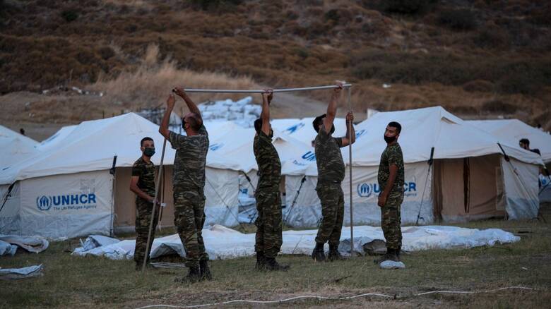 Μυτιλήνη: Άνοιξε η δομή στο Καρά Τεπέ - Συνεχίζεται η κρίση