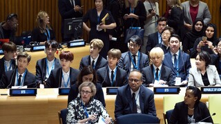 BTS: Θα μεταφέρουν «μήνυμα ελπίδας» από το βήμα της 75ης Γενικής Συνέλευσης του ΟΗΕ