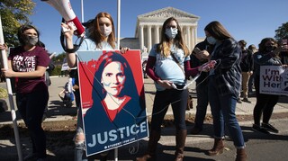 ΗΠΑ: Πορεία γυναικών κατά της εκλογής Μπάρετ στο Ανώτατο Δικαστήριο