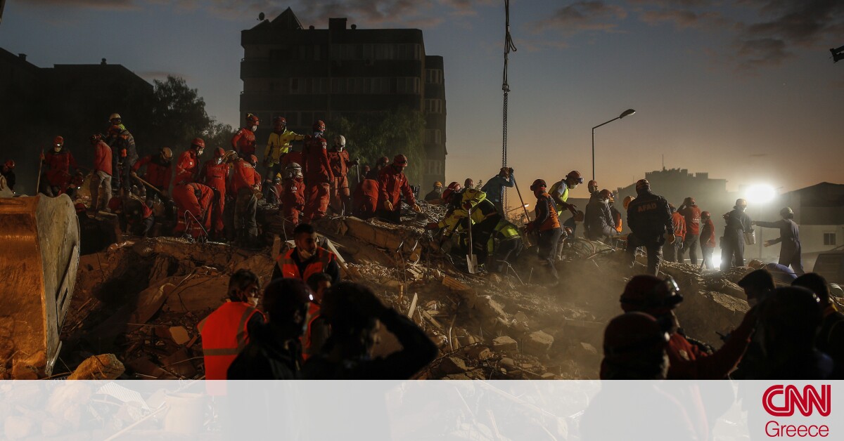 Σεισμός Σάμος: Αυξάνονται οι νεκροί στην Τουρκία – Συνεχίζονται οι έρευνες στα συντρίμμια
