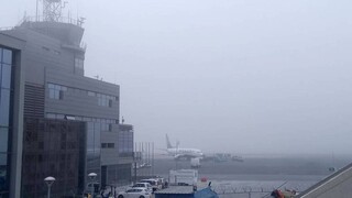 Θεσσαλονίκη: Η ομίχλη εμπόδισε την προσγείωση αεροσκάφους από τη Χίο