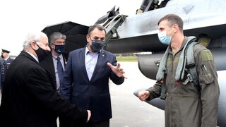 Στην ΕΑΒ ο Νίκος Παναγιωτόπουλος: Αυτοψία στο αναβαθμισμένο F-16 Viper