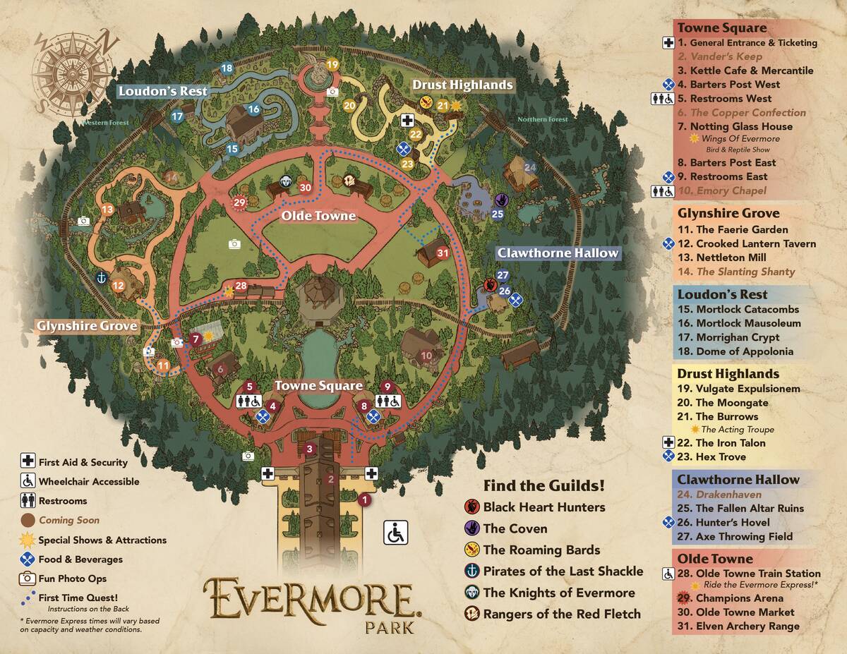 Evermore Park Calendar Dasie Emmalyn