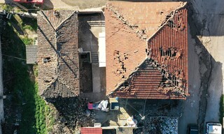 Το Δαμάσι από ψηλά - Πανοραμικές εικόνες που μαρτυρούν την καταστροφή