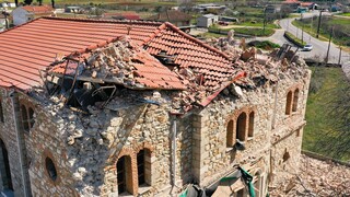 Σεισμός Ελασσόνα: Μη κατοικήσιμα 520 σπίτια - Συνεχίζεται η καταγραφή των ζημιών