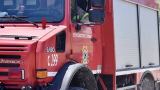 Θεσσαλονίκη: Φωτιά σε αστικό λεωφορείο στο Ωραιόκαστρο