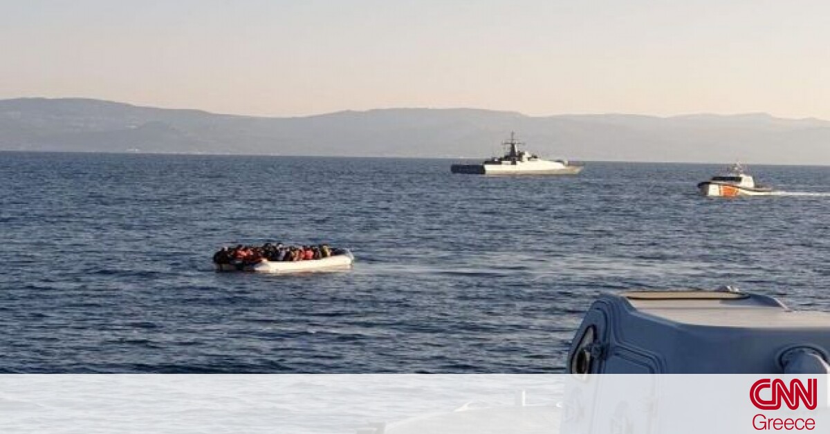 Μυτιλήνη: Καρέ – καρέ πώς τουρκική ακταιωρός παρενοχλεί σκάφος του Λιμενικού