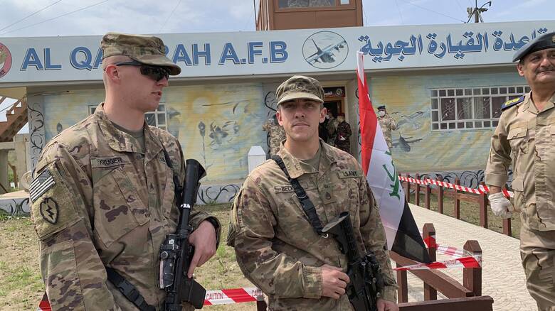 Ιράκ: Δύο ρουκέτες έπληξαν περιοχή κοντά σε βάση όπου φιλοξενούνται Αμερικανοί στρατιώτες