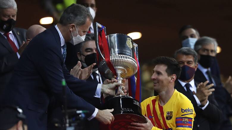 Ισπανία: Η Μπαρτσελόνα των Μέσι και ντε Γιονγκ κατέκτησε το 31ο Copa del Rey