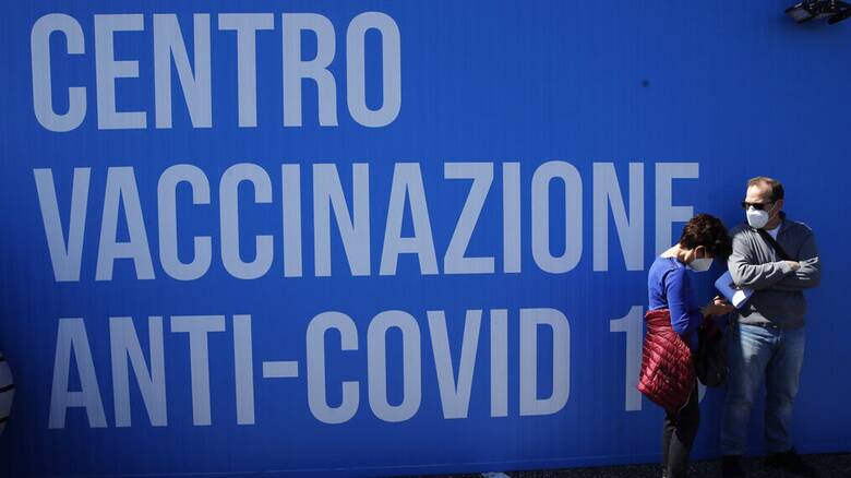 Κορωνοϊός - Ιταλία: Στις 500.000 οι εμβολιασμοί την ημέρα - Εμβολιασμένο το 60% μέχρι τον Ιούλιο