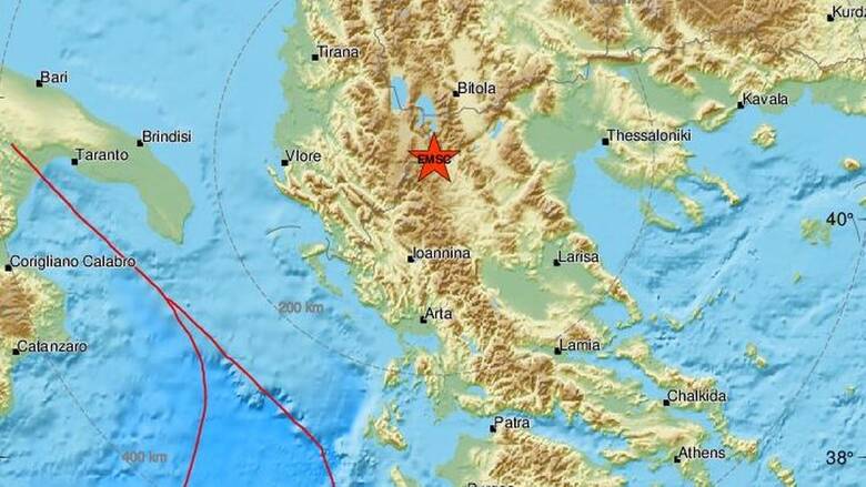 Σεισμός 4,8 Ρίχτερ στην Καστοριά - Αισθητός σε πολλές περιοχές