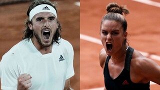 Τσιτσιπάς - Σάκκαρη: Στα ημιτελικά του Roland Garros - Πότε θα μεταδοθούν οι αγώνες