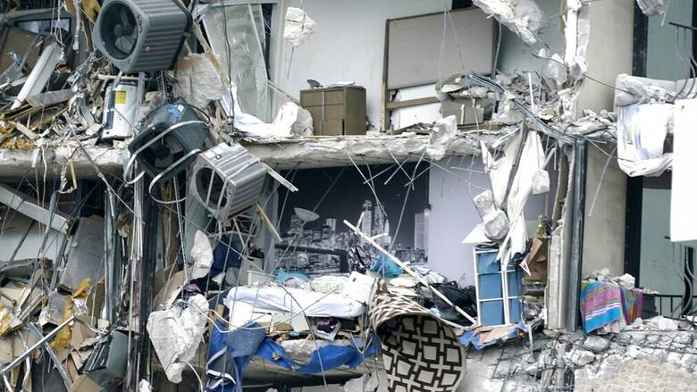 Τραγωδία στο Μαϊάμι: Τουλάχιστον ένας νεκρός και 51 αγνοούμενοι από κατάρρευση δωδεκαώροφου κτηρίου