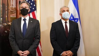 Λαπίντ προς Μπλίνκεν: Το Ισραήλ θα διορθώσει «τα λάθη που έγιναν» στις σχέσεις με τις ΗΠΑ