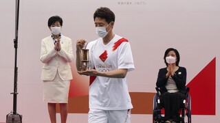 Ολυμπιακοί Αγώνες Τόκιο: Έφτασε χωρίς θεατές η ολυμπιακή φλόγα