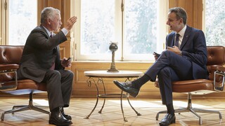 Συνάντηση Μητσοτάκη - Βασιλιά Αμπντάλα: «Ψηλά» στην ατζέντα οι σχέσεις Ελλάδας - Ιορδανίας