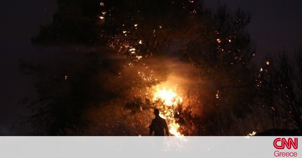 Φωτιά Εύβοια: Καίγονται σπίτια στην Κεράμεια – Νέα εκκένωση διά θαλάσσης της Αγίας Άννας