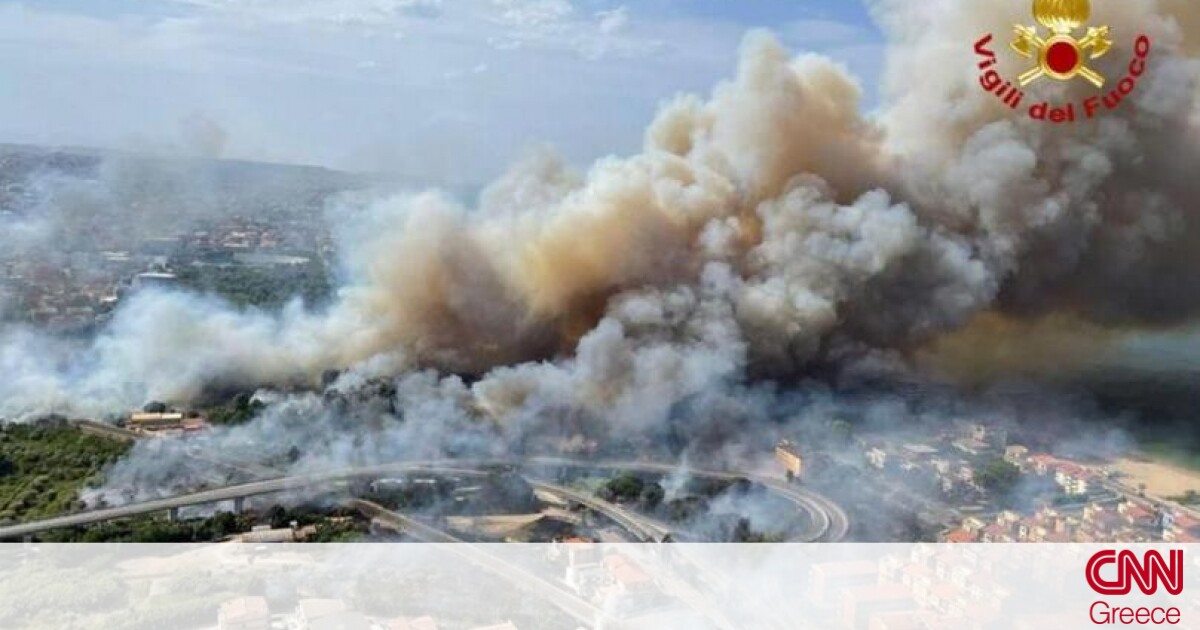 Ιταλία: Καίγονται ελληνόφωνα χωριά στην Καλαβρία – Κινητοποιείται η Πολιτική Προστασία