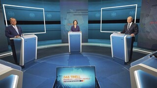 Γερμανία - Εκλογές: «Νικητής» ο Όλαφ Σολτς στην πρώτη τηλεμαχία με Λάσετ και Μπέρμποκ