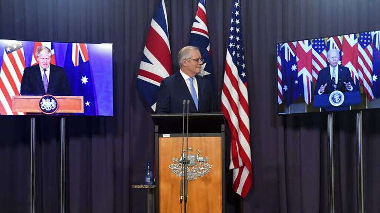 Στρατηγική συμμαχία ΗΠΑ-Αυστραλίας-Βρετανίας κατά της Κίνας - Αντιδράσεις από Πεκίνο και Παρίσι