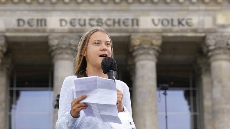 Στη Γερμανία η Γκρέτα Τούνμπεργκ: Ετοιμάζει κινητοποιήσεις για το κλίμα μετά τις εκλογές