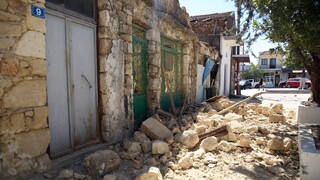Σεισμός - Κρήτη: Σε 772 ανέρχονται τα μη κατοικίσιμα σπίτια σε τέσσερις δήμους