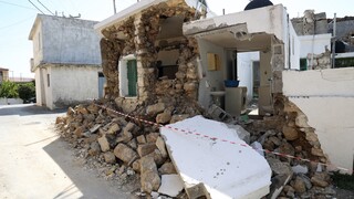 Στη Βουλή η ρύθμιση με τα μέτρα στήριξης των σεισμόπληκτων της Κρήτης