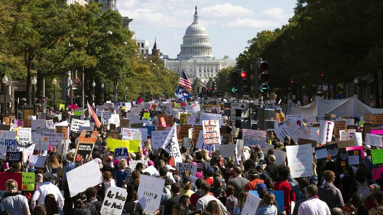 ΗΠΑ: Χιλιάδες διαδηλωτές στους δρόμους υπέρ της άμβλωσης
