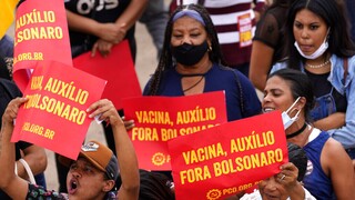 Βραζιλία: Διαδηλωτές σε όλη τη χώρα ζήτησαν την αποπομπή του προέδρου Μπολσονάρου