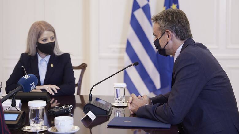 Μητσοτάκης στην πρόεδρο της κυπριακής Βουλής: Απαντούμε μαζί στις προκλήσεις στην Ανατολική Μεσόγειο