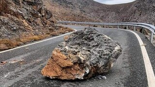 Σεισμός στην Κρήτη: Βράχους μετακίνησε ο Εγκέλαδος στη Σητεία - Κατολισθήσεις στο οδικό δίκτυο