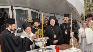 Θυρανοίξια του Αγ. Νικολάου στο «Σημείο Μηδέν» από τον Οικουμενικό Πατριάρχη