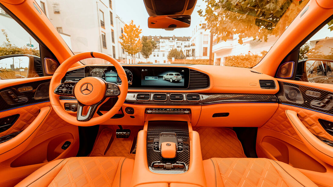 Orange Interior For The Impression