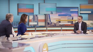 Μητσοτάκης στο Λονδίνο: Διθυραμβικά σχόλια των Βρετανών για τη συνέντευξη στο ITV
