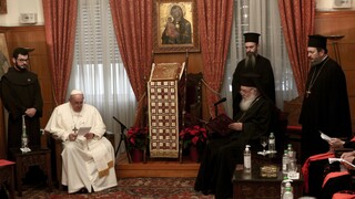 Επίσκεψη του Πάπα Φραγκίσκου στην Αθήνα: Συνάντηση με τον Αρχιεπίσκοπο Ιερώνυμο