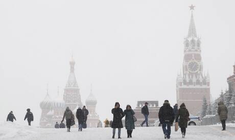 Ρωσία: Η πιο σφοδρή χιονόπτωση στη Μόσχα από την εποχή του Στάλιν
