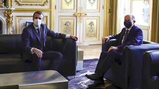 Συνάντηση Μακρόν-Σολτς στο Παρίσι: Η οικονομική ανάκαμψη από την πανδημία στο επίκεντρο