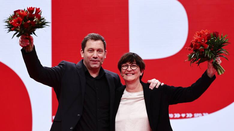 Γερμανία: Σάσκια Έσκεν και Λαρς Κλινγκμπάιλ το νέο ηγετικό δίδυμο των Σοσιαλδημοκρατών