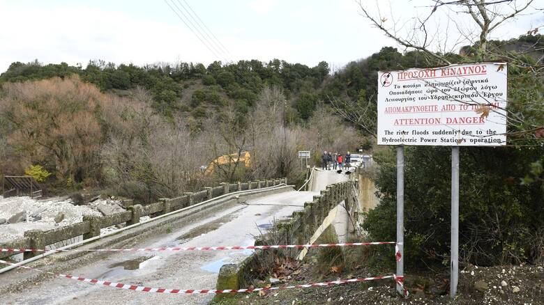 Κακοκαιρία: Πού εντοπίζονται προβλήματα στο επαρχιακό οδικό δίκτυο της Δυτικής Ελλάδας