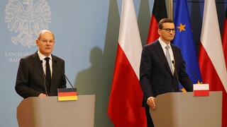 Στην Πολωνία ο Σολτς με στήριξη έναντι Λευκορωσίας και δεσμεύσεις σε σχέση με τον Nord Stream