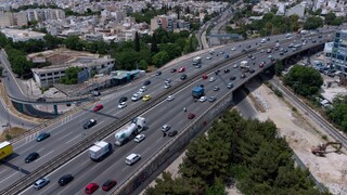 Μεγάλη κίνηση στους δρόμους της Αθήνας: Μποτιλιάρισμα και στον Κηφισό