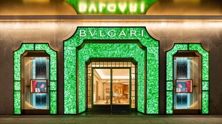 Design: Αρ ντεκό και ανακύκλωση στο νέο κατάστημα του οίκου Bvlgari στη Σαγκάη