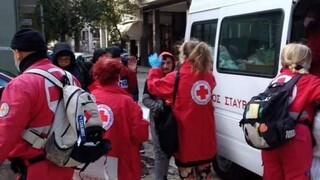 Ο Ελληνικός Ερυθρός Σταυρός κοντά στους άστεγους της Αθήνας ενόψει των εορτών