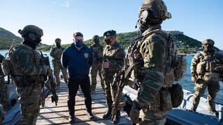 Χαρδαλιάς από Καστελόριζο: Οι Ένοπλες Δυνάμεις παραμένουν έτοιμες όποτε χρειαστεί