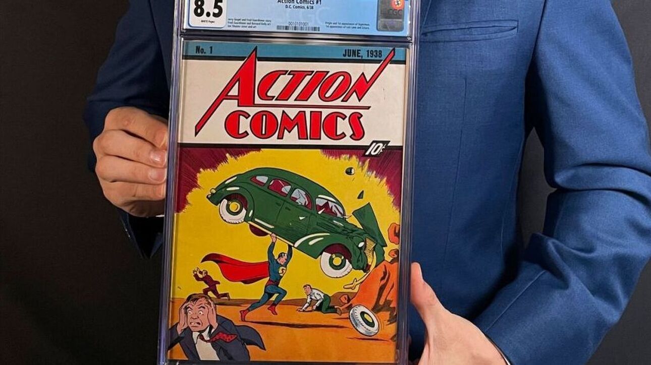 Κόμικ στο οποίο εμφανίστηκε πρώτη φορά ο Superman πωλήθηκε προς 3,18 εκατομμύρια δολάρια