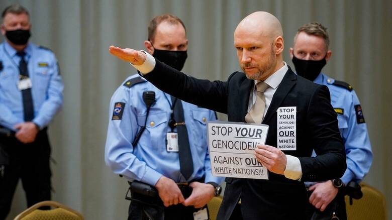 Νορβηγία - Μπρέιβικ: Ναζιστικός χαιρετισμός στο δικαστήριο και «διακηρύξεις»