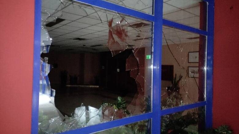 Βανδαλισμοί στο κεντρικό κτήριο του ΕΜΠ στην Πολυτεχνειούπολη