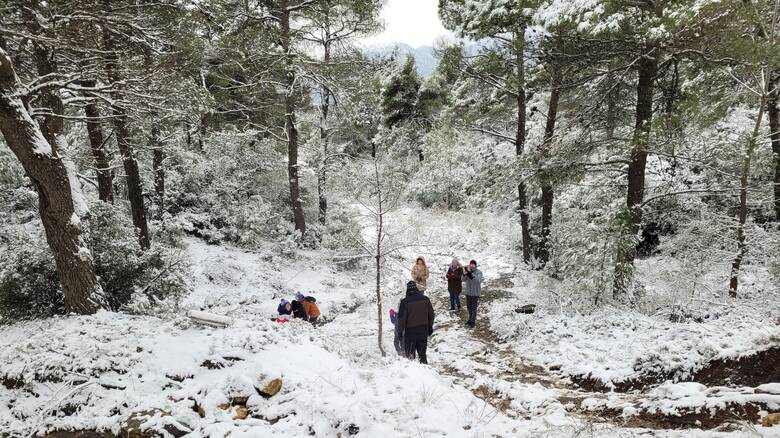 Κακοκαιρία «Ελπίδα»: Στην κατάψυξη η χώρα, επιδείνωση από Δευτέρα - Τα χιόνια έφτασαν στις Κυκλάδες