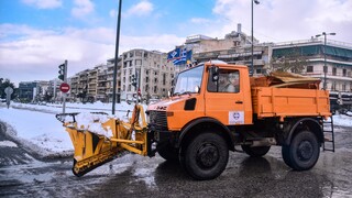 Κακοκαιρία «Ελπίδα»: Χωρίς αλυσίδες στο κέντρο της Αθήνας - Ποιοι δρόμοι παραμένουν κλειστοί